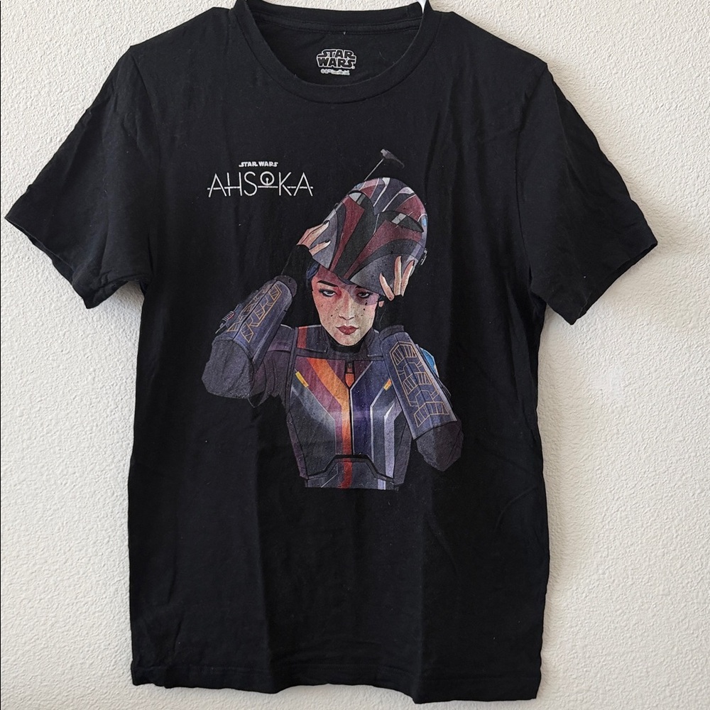 Star Wars Ahsoka Sabine Wren Graphic Tee - Black